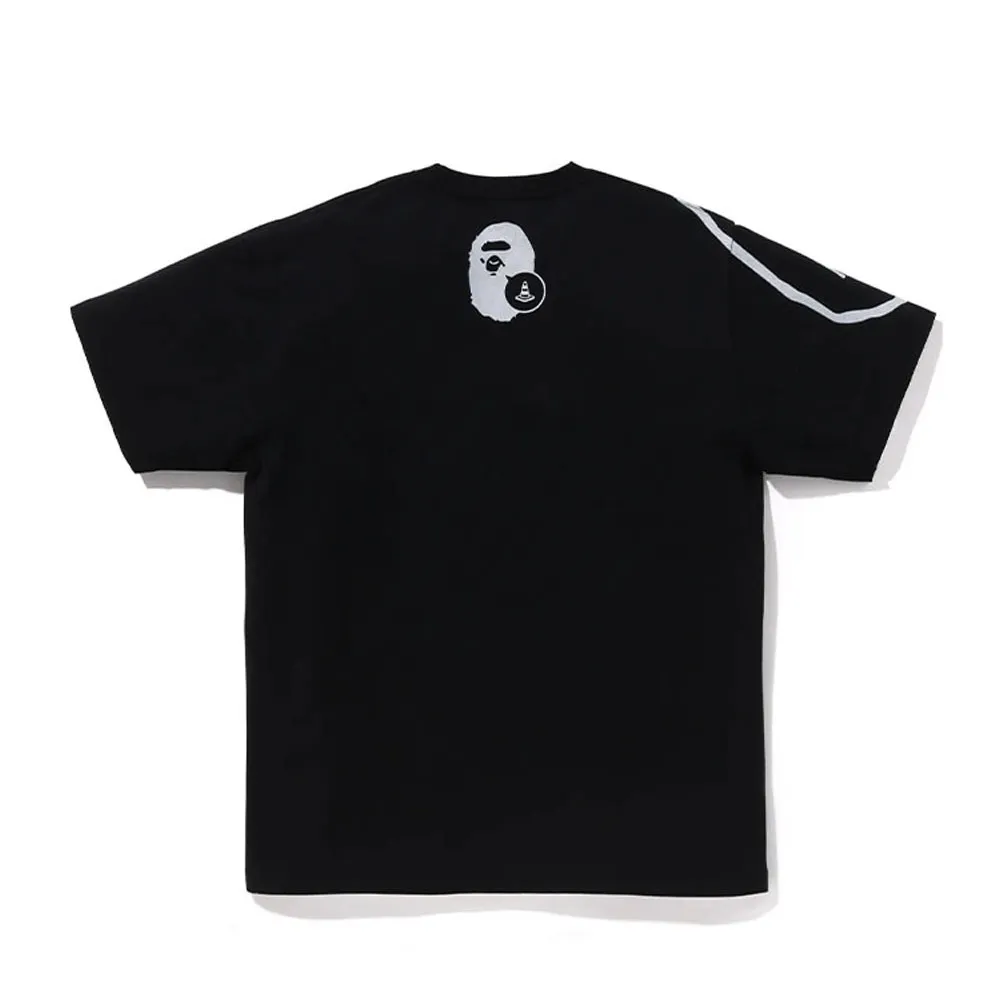 A BATHING APE  |Unisex Street Style Collaboration Logo T-Shirts