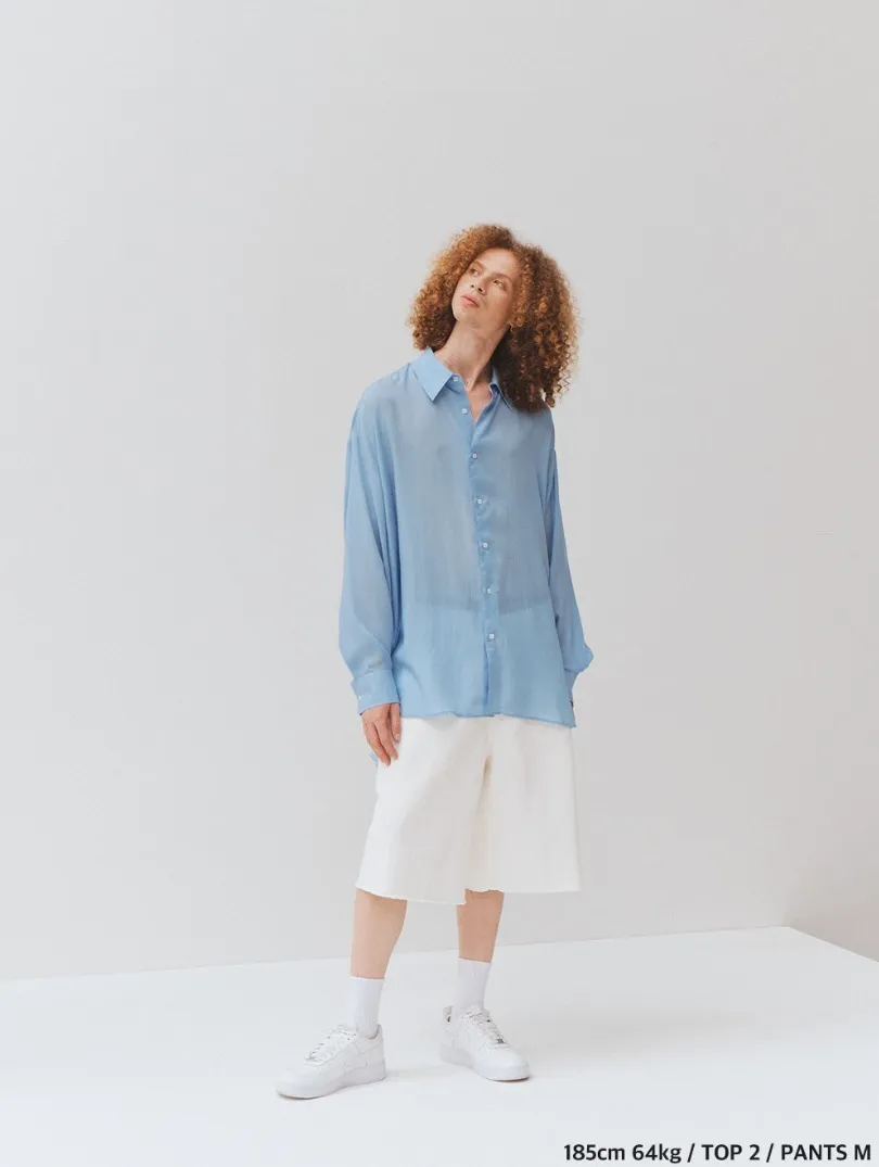 ADD SEOUL  |Unisex Street Style Plain Shirts