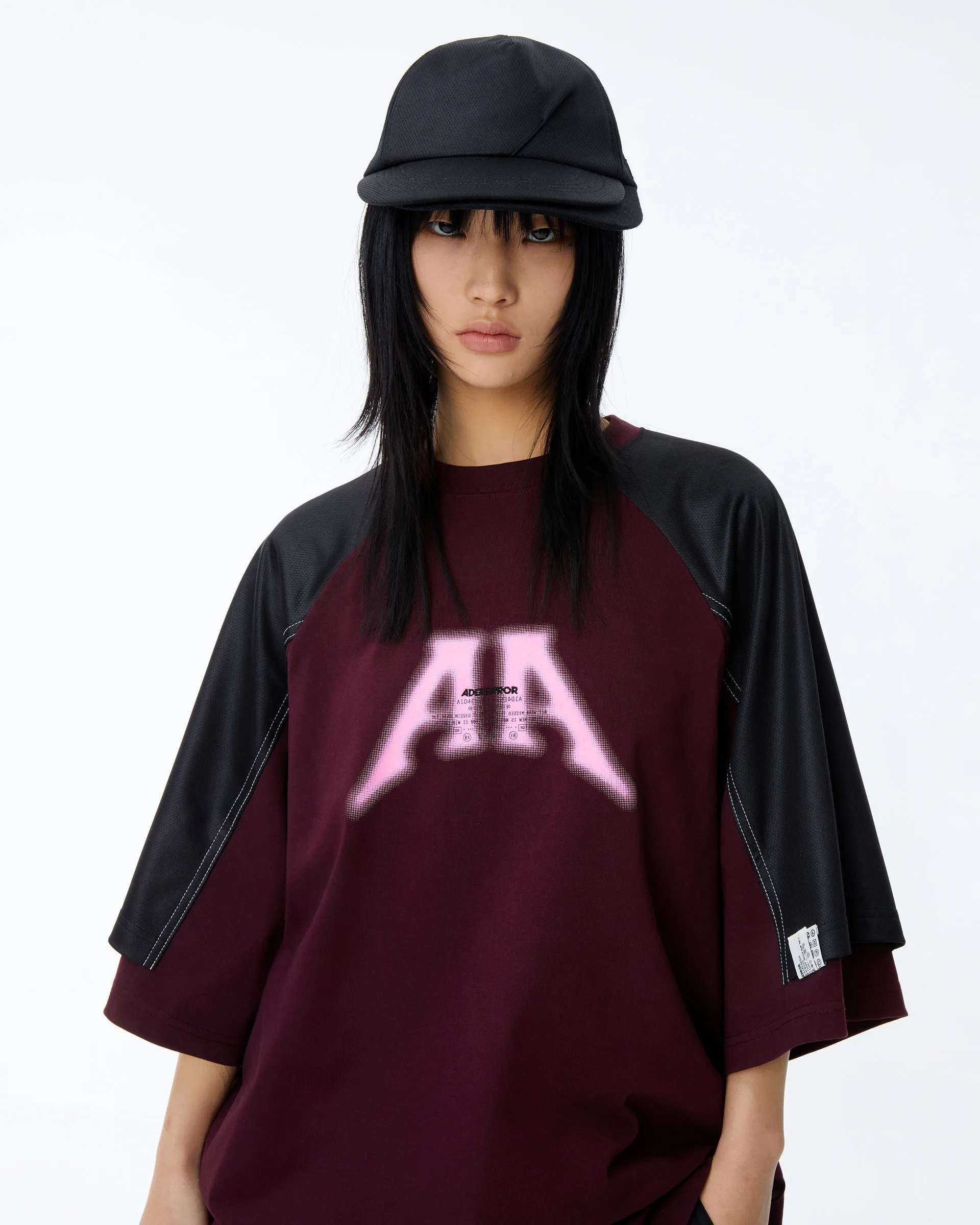 ADERERROR  |Unisex Street Style Plain Cotton Short Sleeves Logo T-Shirts