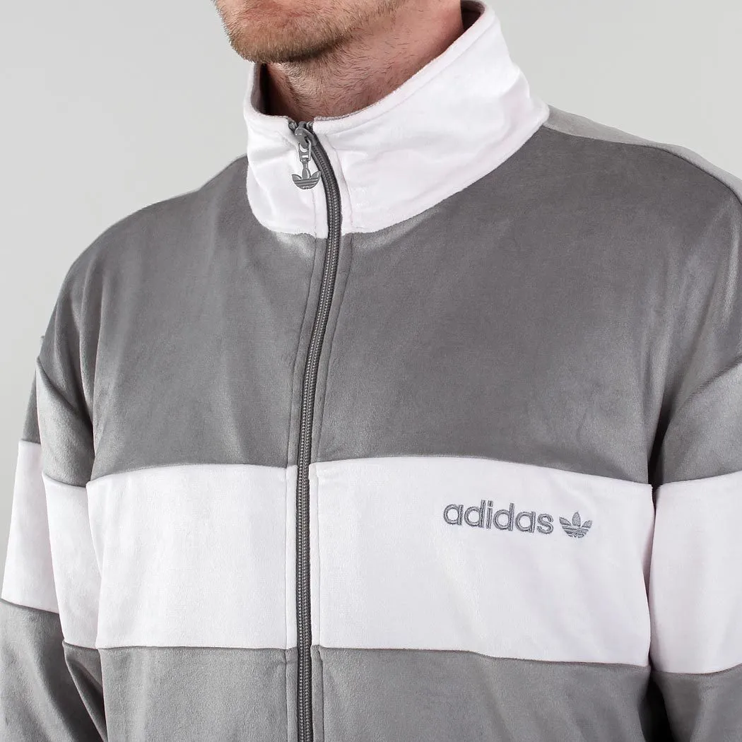 Adidas Originals Pastel Full Zip Velour Jacket