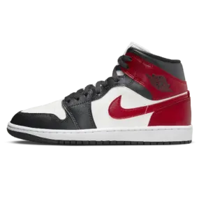 AIR JORDAN WMNS AIR JORDAN 1 MID GYM RED OFF NOIR