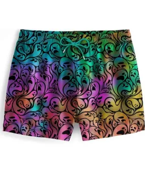 Aloha from Deer Men's Colorful Ghosts Swimming Shorts