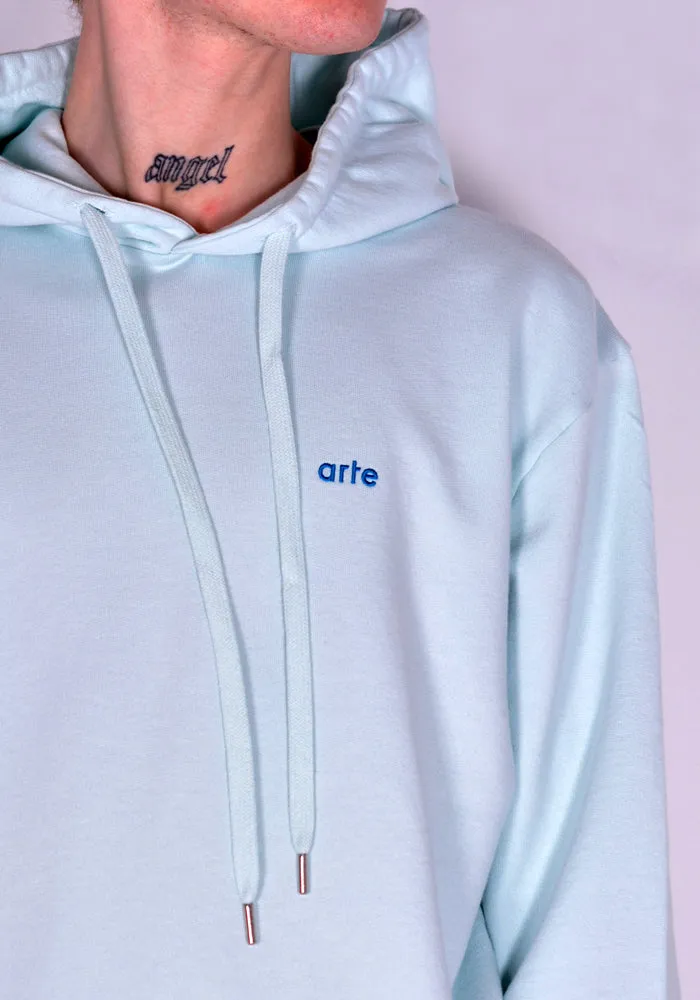 ARTE SS22-081H HULTON BACK A SWEAT HOODIE SKYLIGHT BLUE