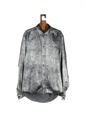 Balenciaga Camicia oversize argento - Tg. 46