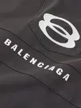 BALENCIAGA  |Plain Cotton Oversized Logo Luxury T-Shirts