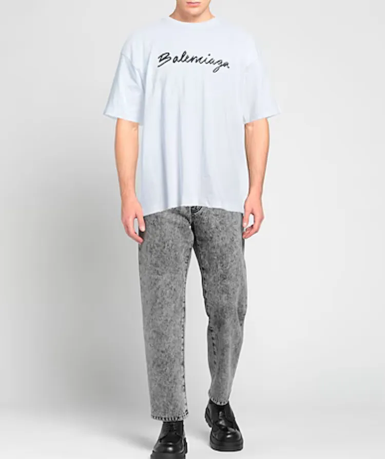 BALENCIAGA  |Plain Logo Luxury T-Shirts