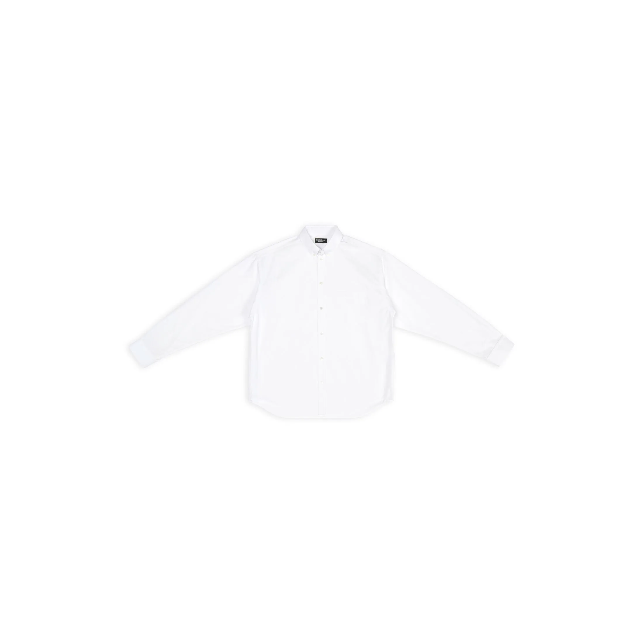 BALENCIAGA  |Unisex Long Sleeves Plain Oversized Logo Luxury