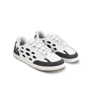 Barebarics Fusion Leather Sneaker - White & Charcoal 37 - Like New