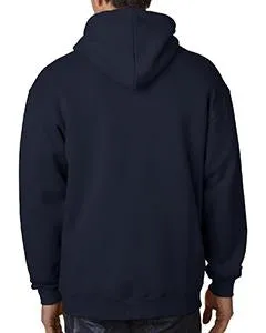 Bayside Adult Hooded Full-Zip Fleece BA900 Navy