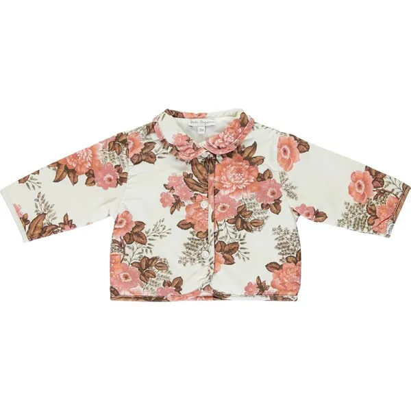 Bebe Organic Hana Baby Jacket, Wallpaper Florals