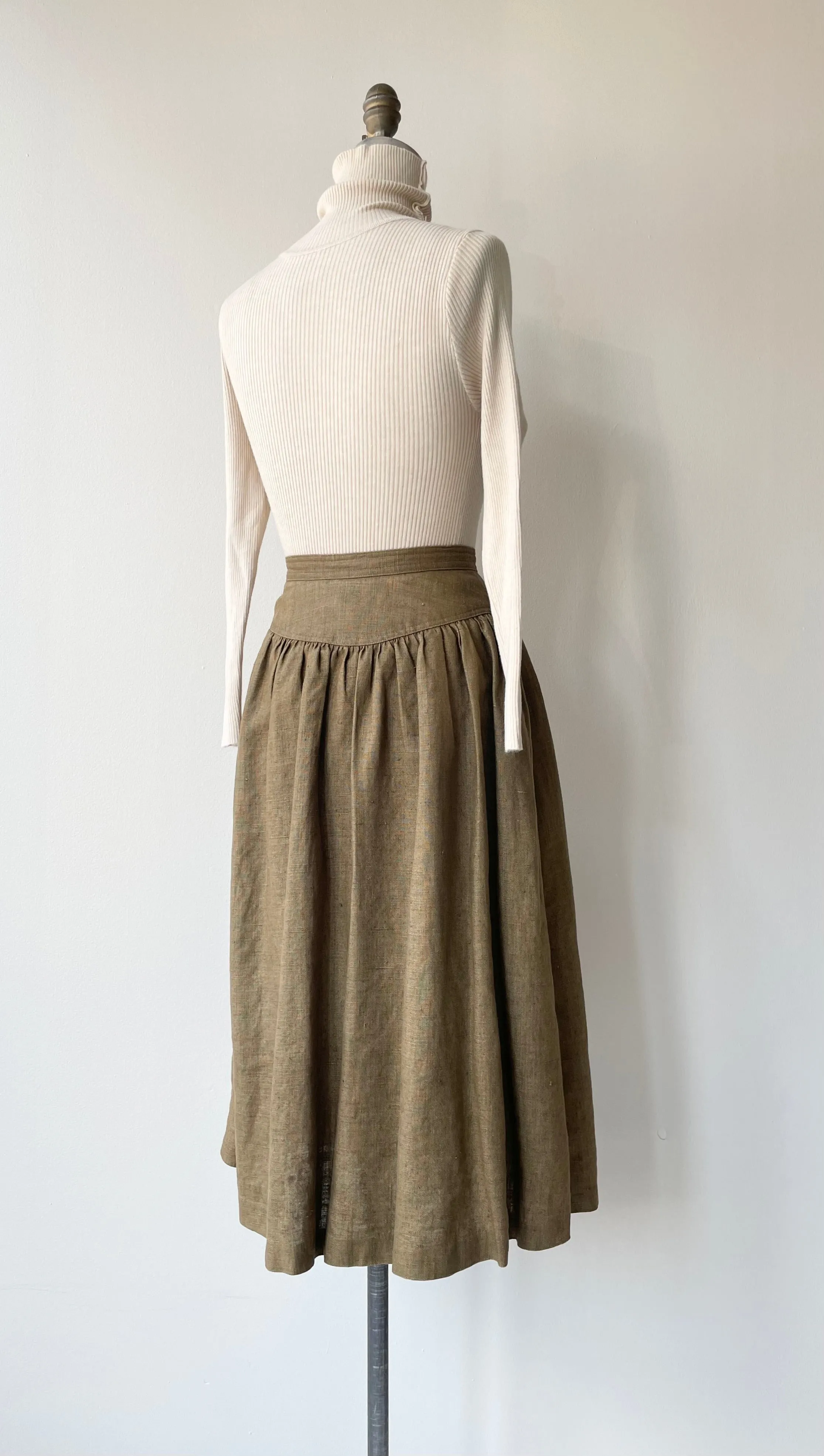 Bis Linen Prairie Skirt