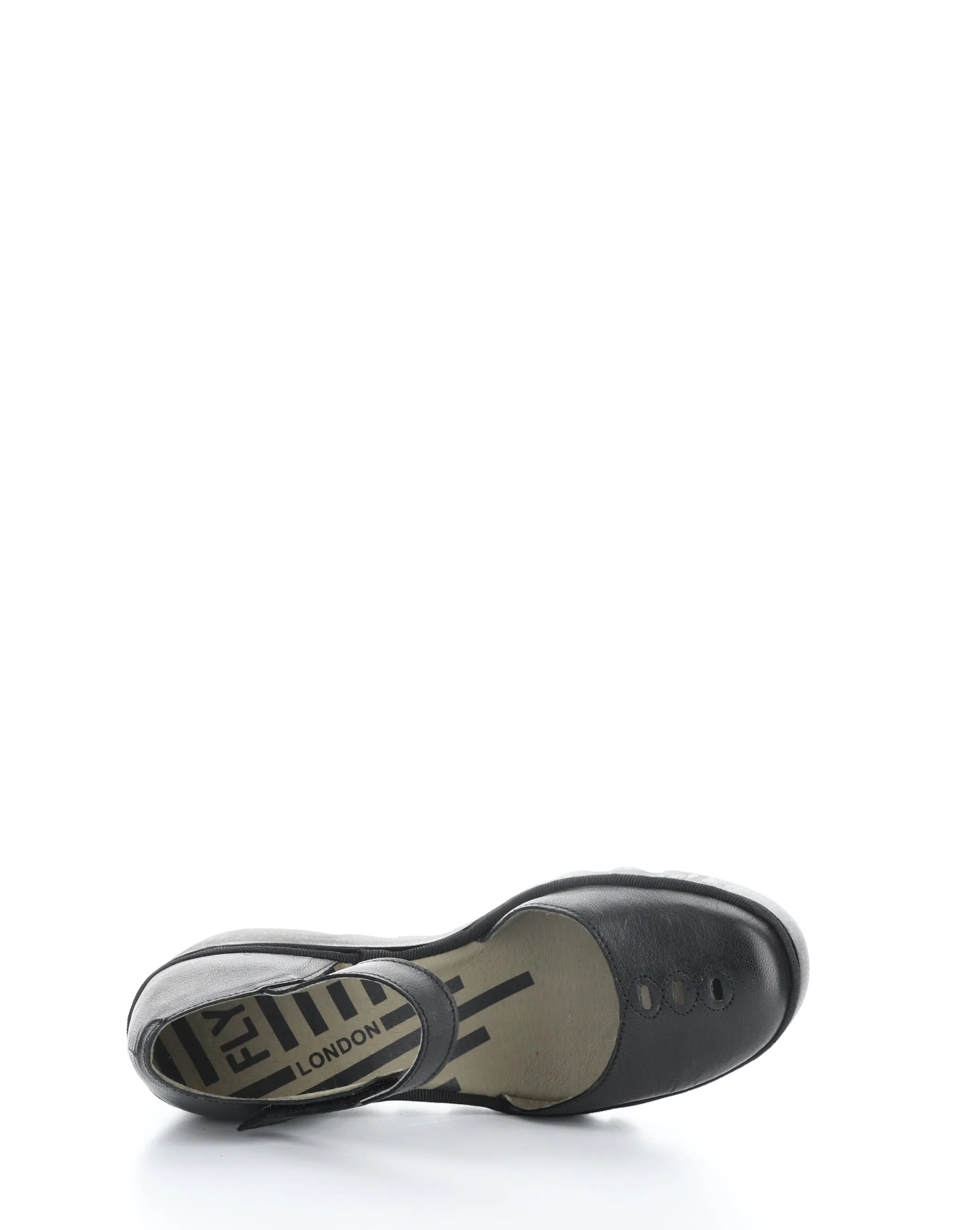 BISO305FLY 010 BLACK Velcro Sandals