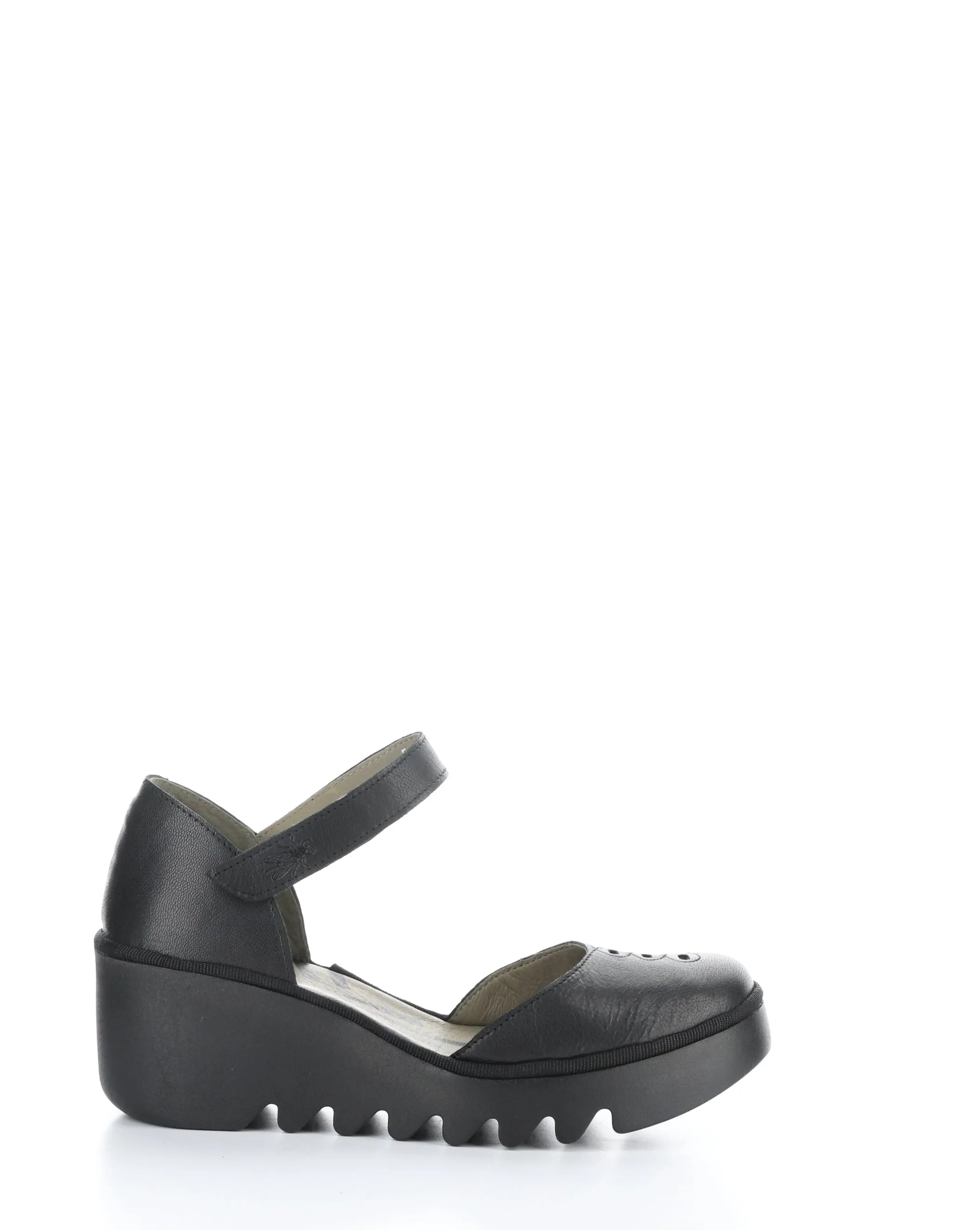 BISO305FLY 010 BLACK Velcro Sandals