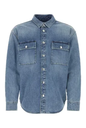 BOTTEGA VENETA  |Vintage medium indigo denim shirt