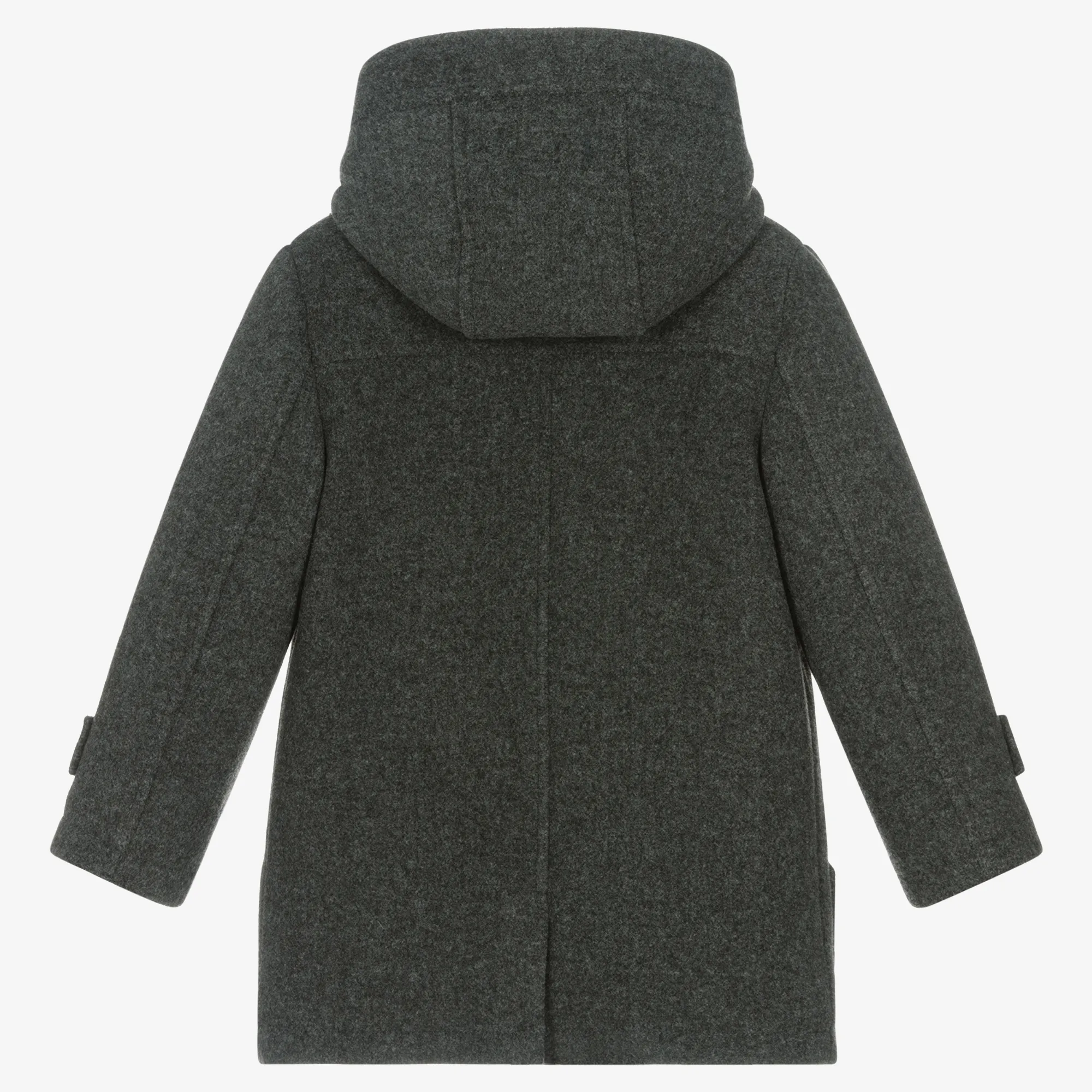 Boys Dark Grey Duffle Coat