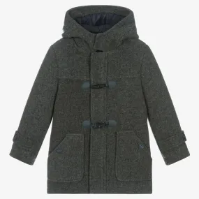 Boys Dark Grey Duffle Coat