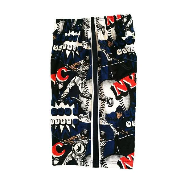 Boys NYC Baseball Attack Short