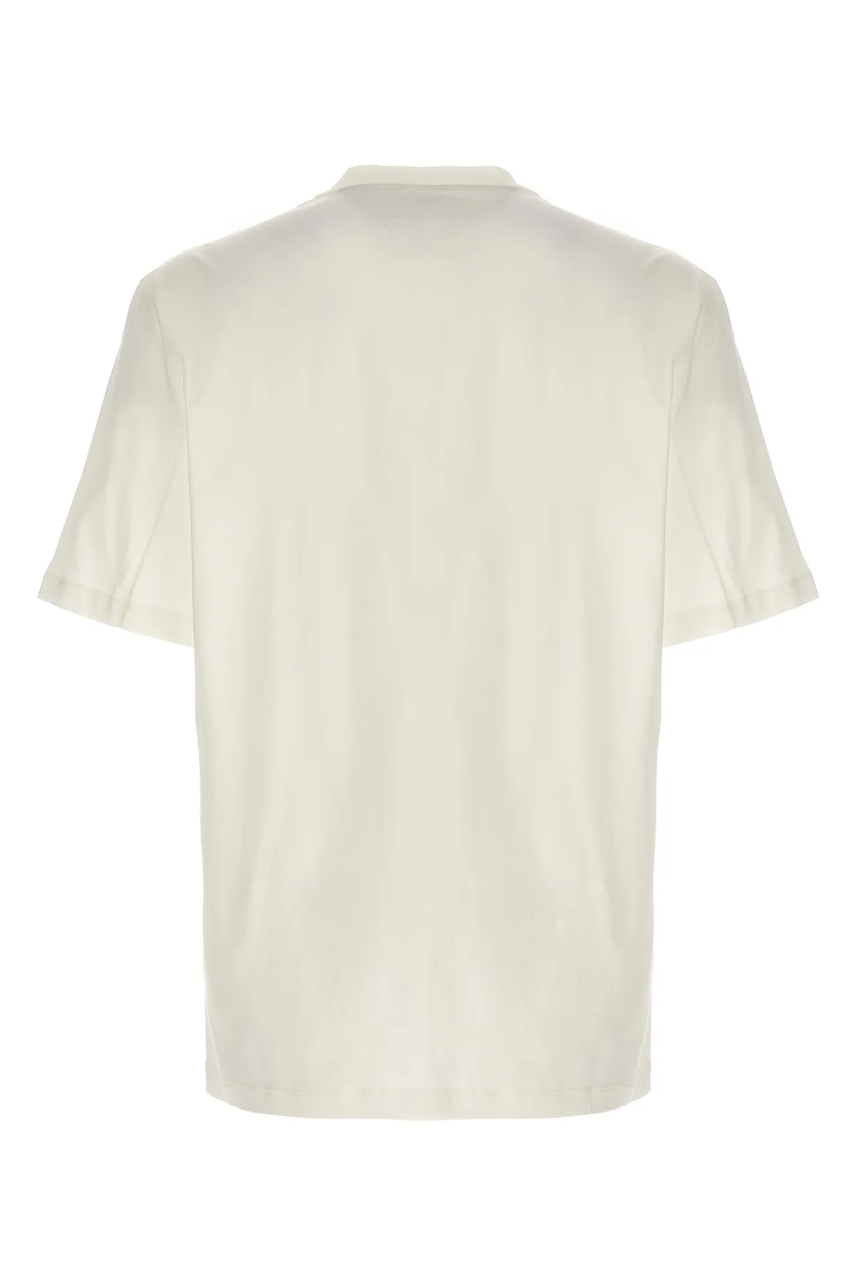 BRUNELLO CUCINELLI  |Cotton Short Sleeves Logo T-Shirts