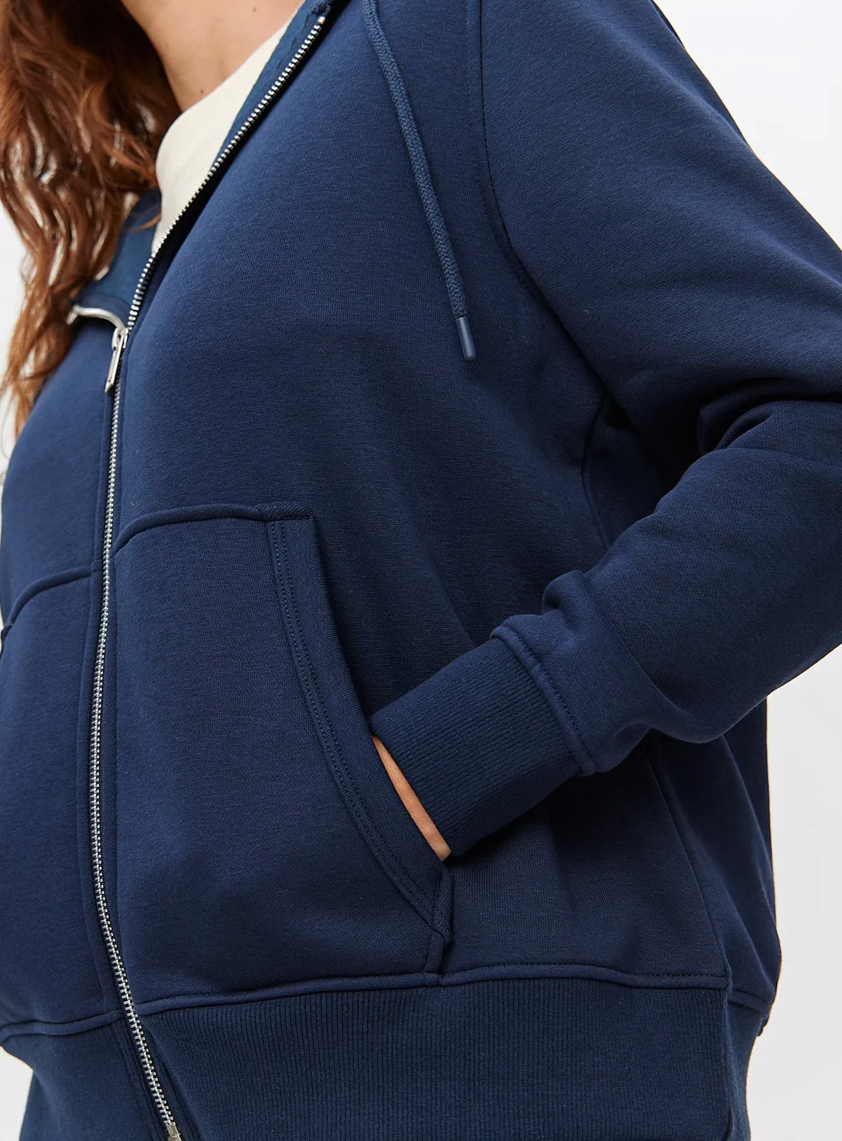 Buy Navy Zip-Through Coord Hoodie XXL | Hoodies and sweatshirts | Tu