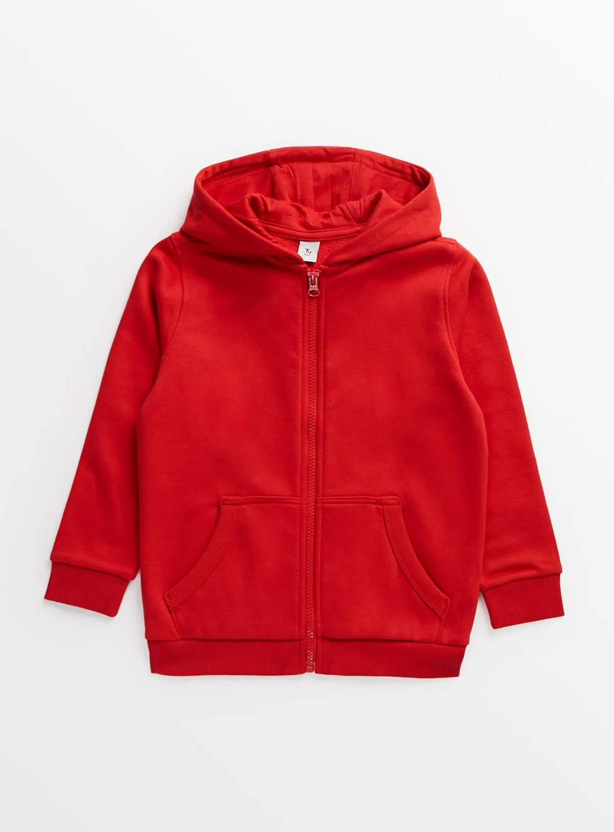 Buy Red Zip-Through Hoodie 4 years | Jumpers and hoodies | Tu