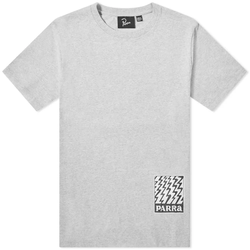 By Parra Static Logo T-ShirtHeather Grey