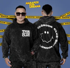 Canguro Rose London oversize the club negro