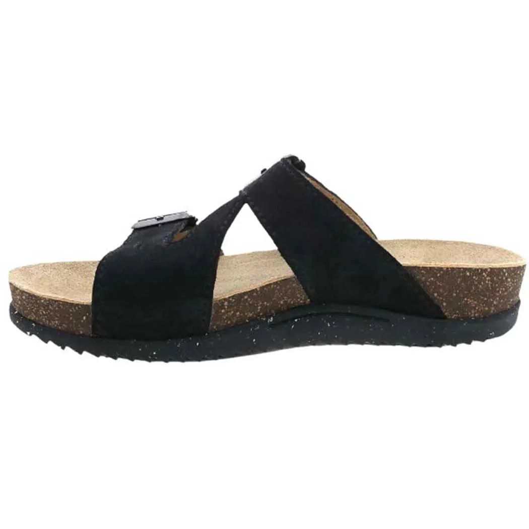 Dansko Dayna Slide Sandal Black (Women's)