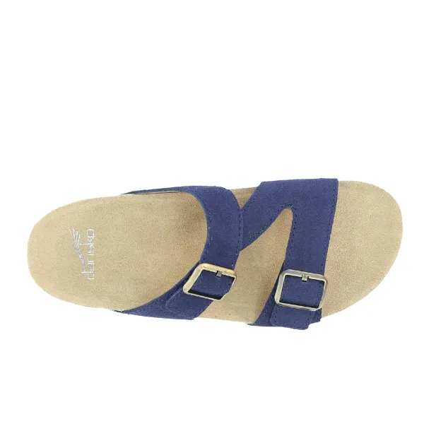 Dansko Women's Dayna Navy Suede Sandal