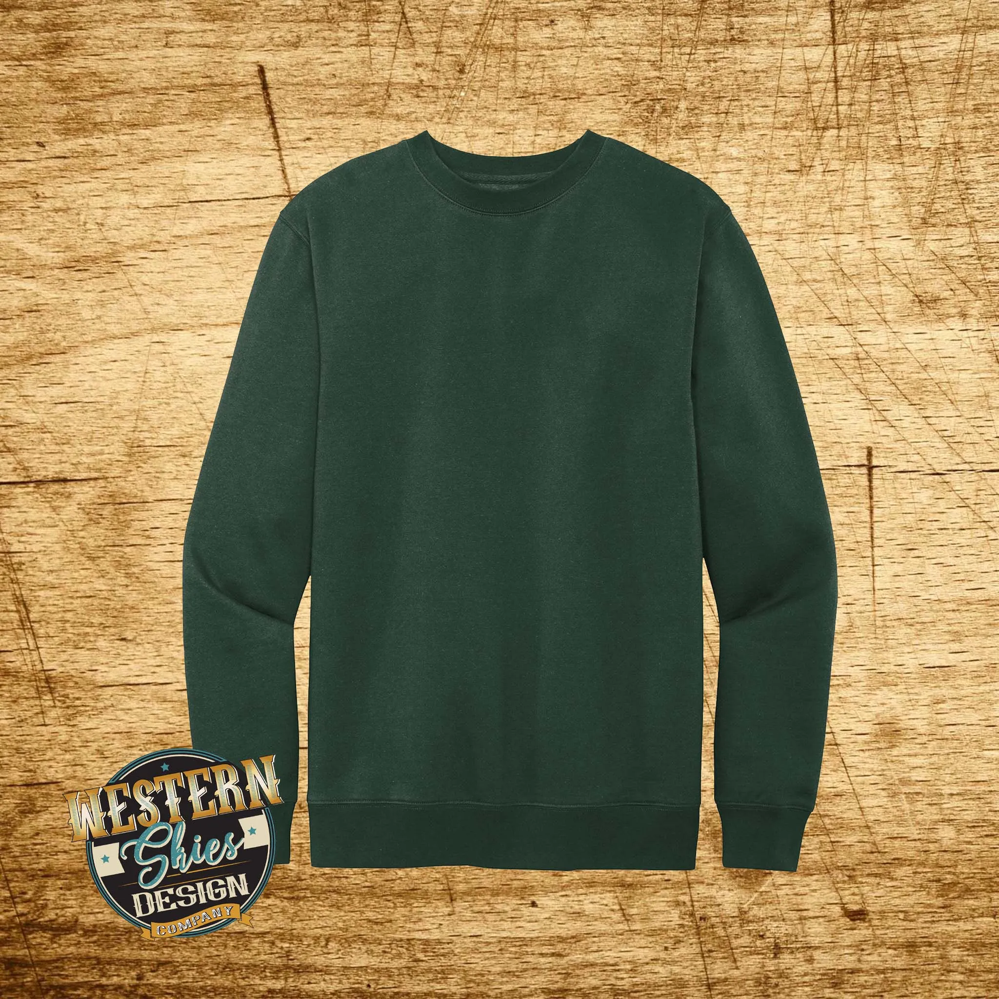 District VIT Cotton Fleece Crew Sweatshirt