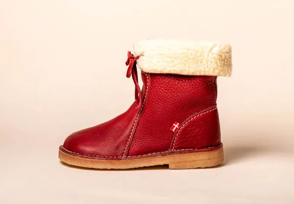 Duckfeet Arhus Boots: Red/Granate 