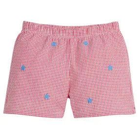 Embroidered Basic Short- Stars