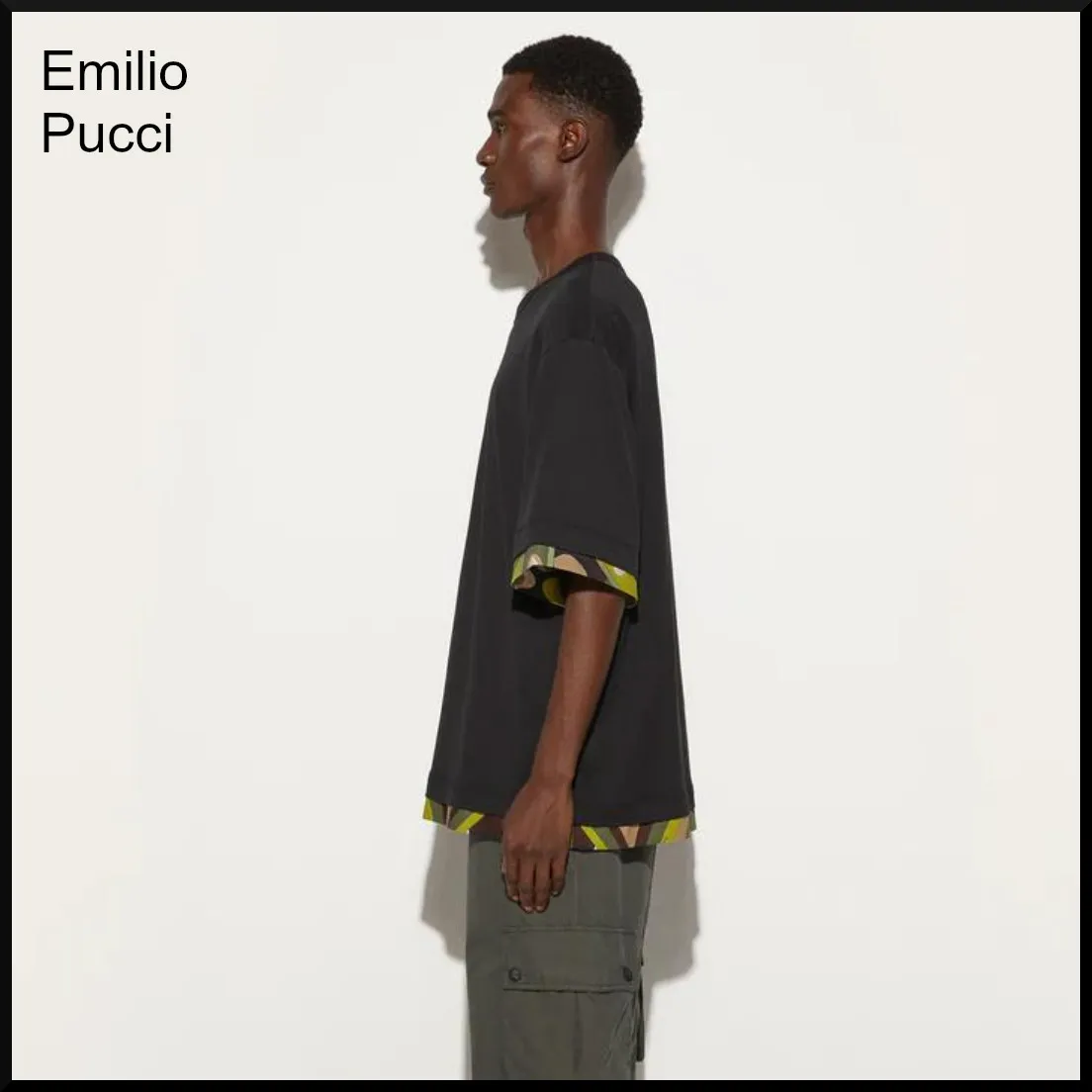 Emilio Pucci  |Silk Short Sleeves T-Shirts