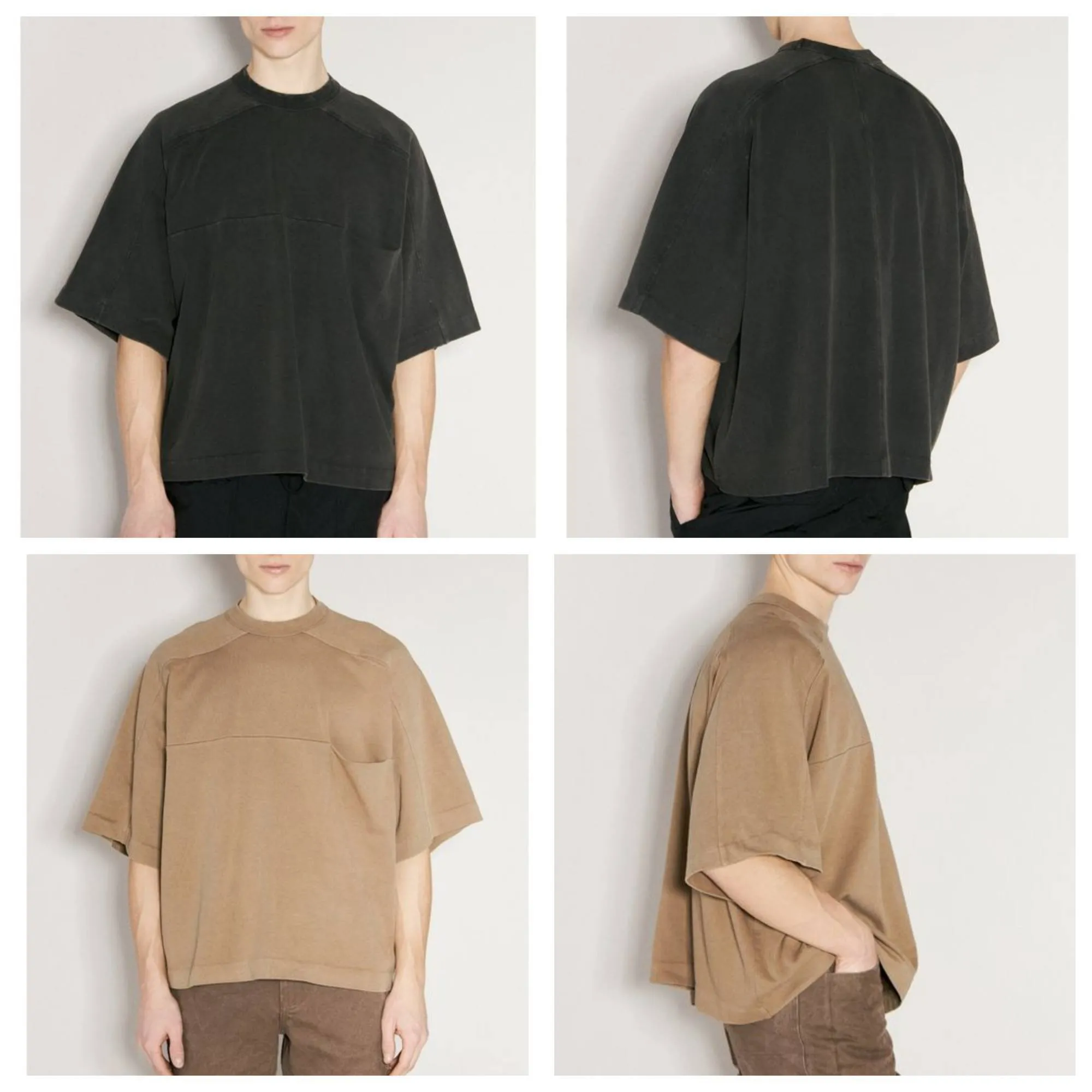 entire studios  |Plain Cotton Short Sleeves T-Shirts