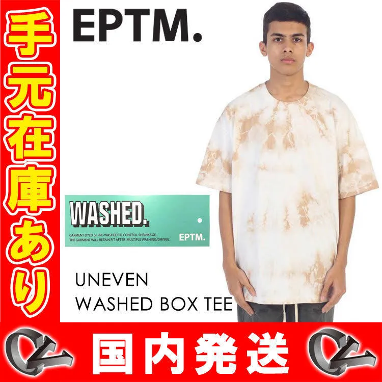 EPTM  |Crew Neck Unisex Street Style Cotton Short Sleeves