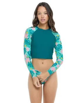 Flor Nove Let It Be Crop Rashguard