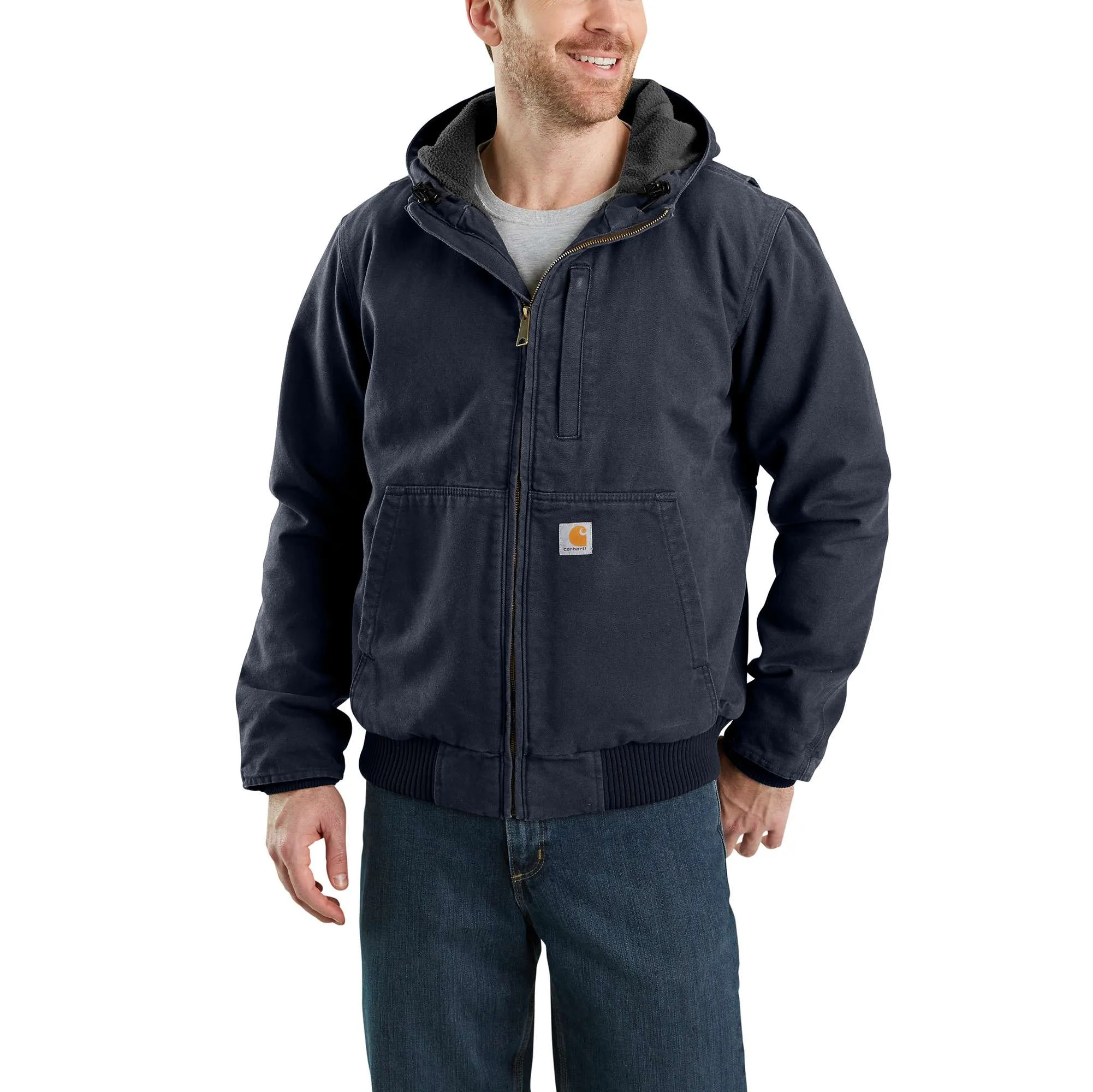 Full Swing Loose Fit Washed Duck Fleece-Lined Active Jac - 2 Warmer Rating