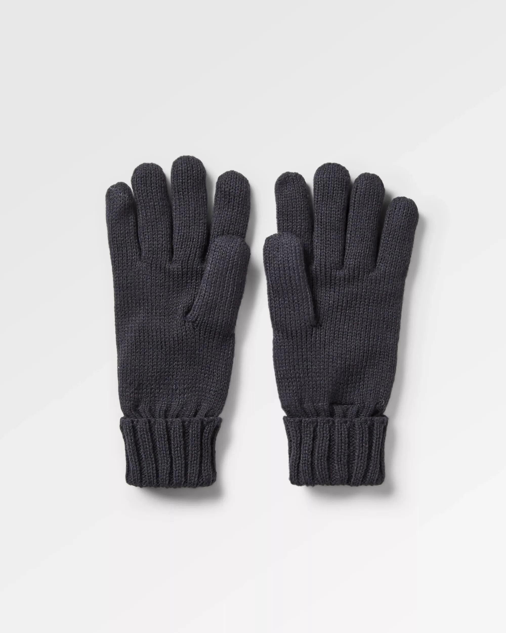 Gale Recycled Knitted Gloves - Deep Navy