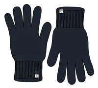 Gale Recycled Knitted Gloves - Deep Navy