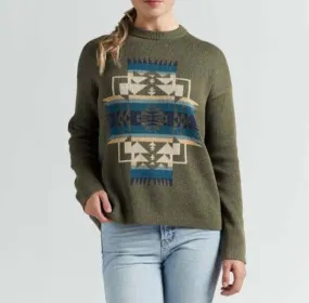 Graphic Cotton Sweater