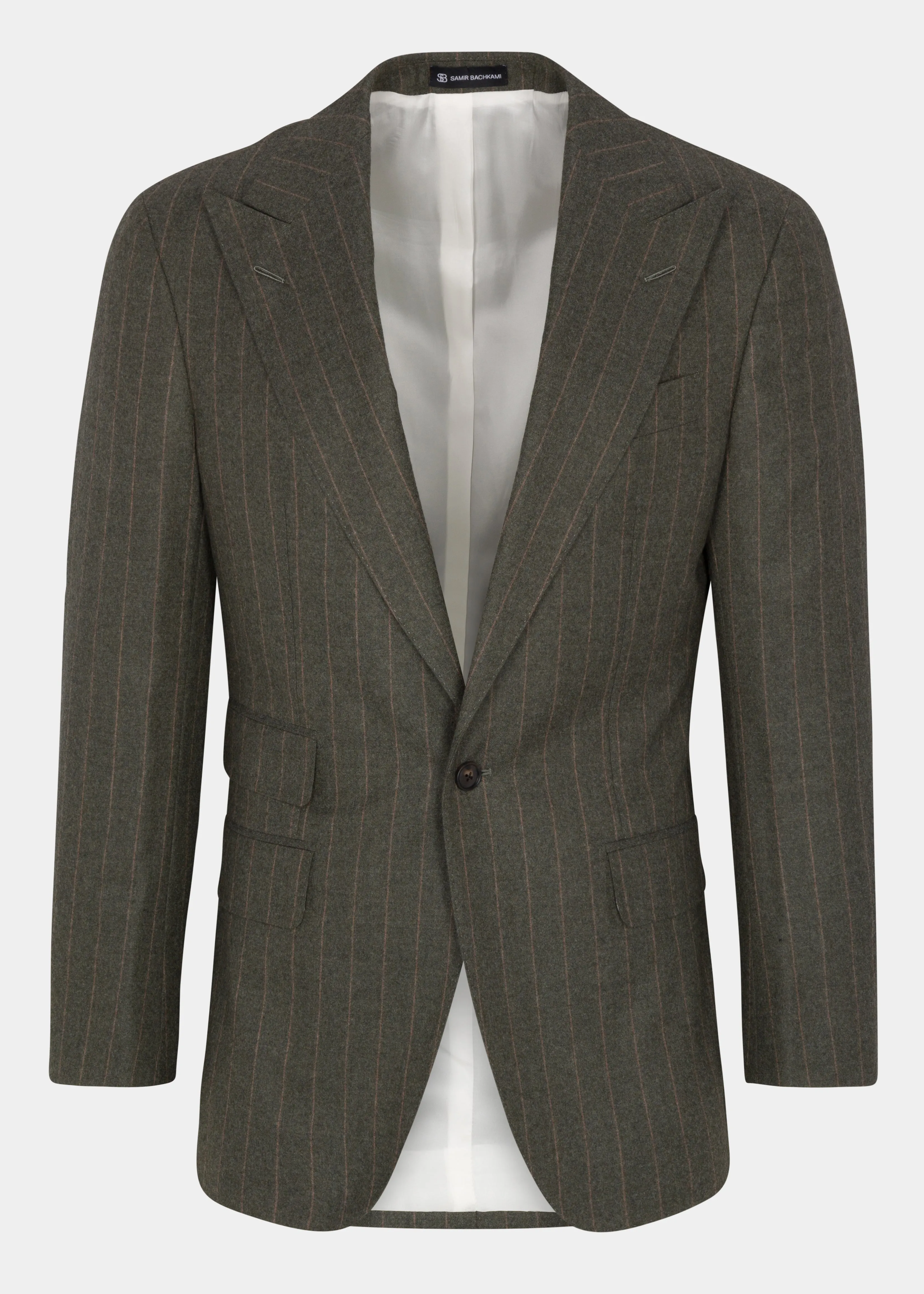 Green Olive Single Breasted Jacket