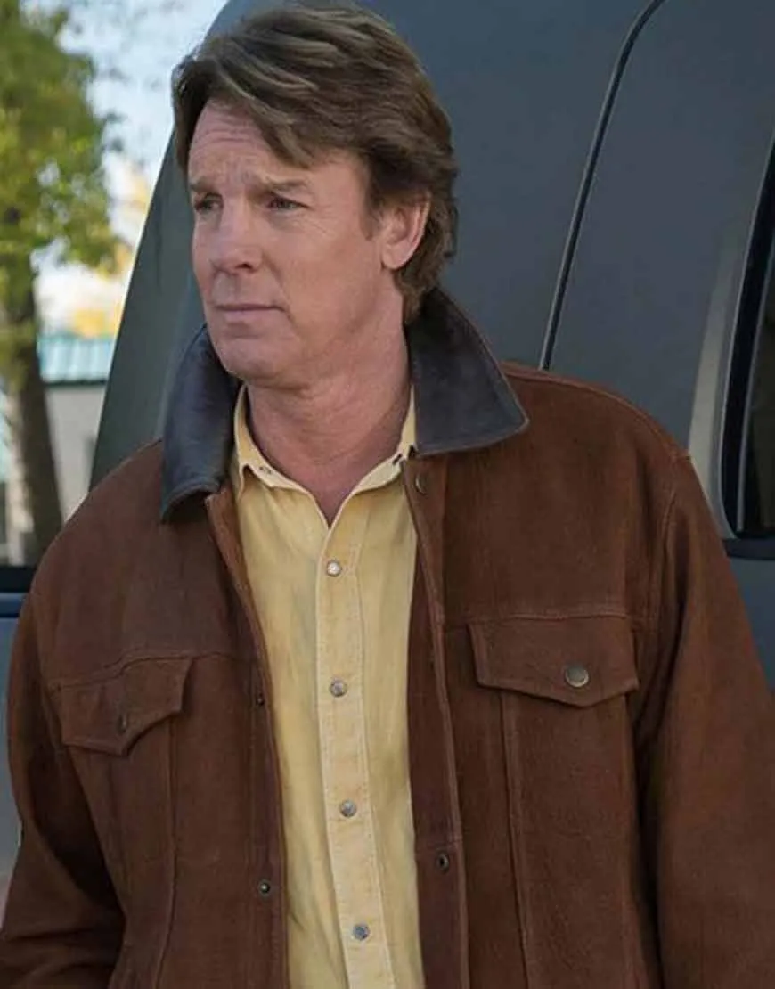 Heartland S14 Chris Potter Suede Jacket | Tim Fleming Brown Jacket