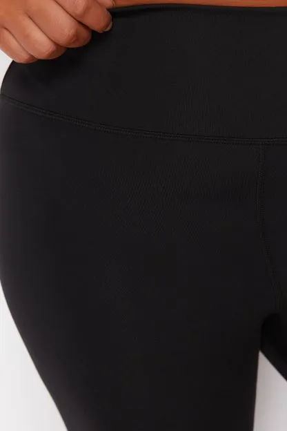 High Waist Scuba Knitted Tights