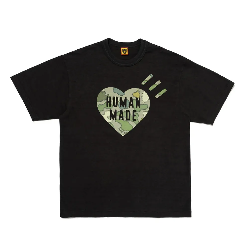 HUMAN MADE  |Unisex Street Style Collaboration Logo T-Shirts