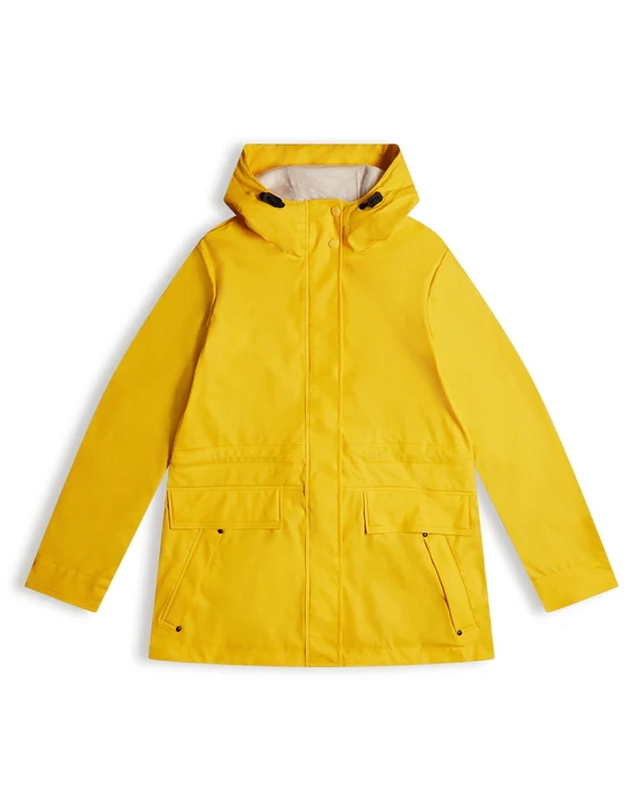 Hunter Lightweight Yellow Rain Jacket - William Jacket