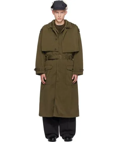 Isabel marant Khaki Tadao Trench Coat