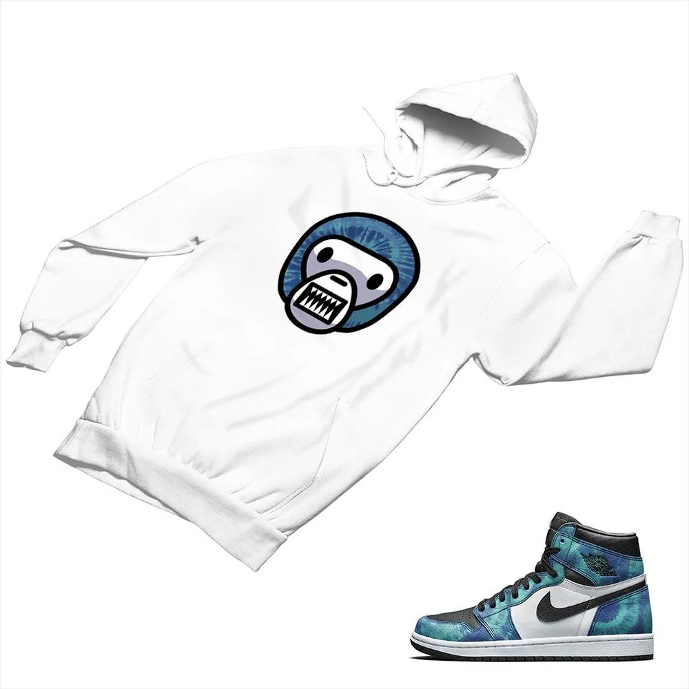 Jordan 1 Tie-Dye Matching Custom Designed Hoodies JD 1-69-5