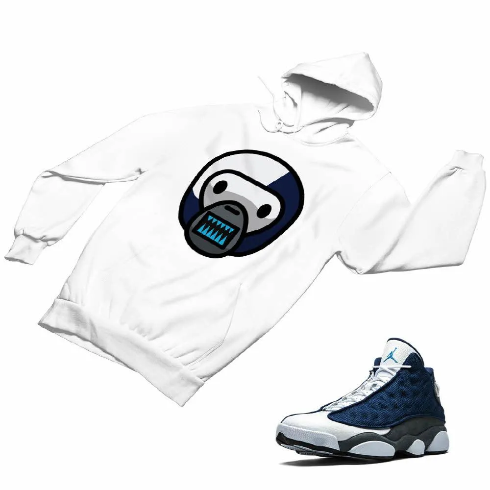 Jordan 13 flint grey Matching Custom Designed Hoodies JD 13-18-8