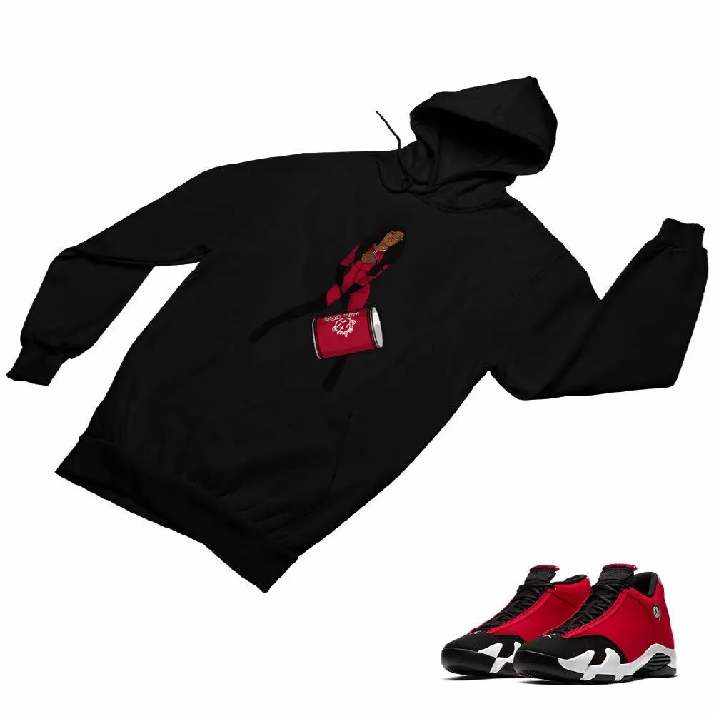 Jordan 14 Retro Gym Red Matching Custom Designed Hoodies JD 14-7-11