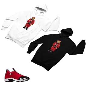 Jordan 14 Retro Gym Red Matching Custom Designed Hoodies JD 14-7-16