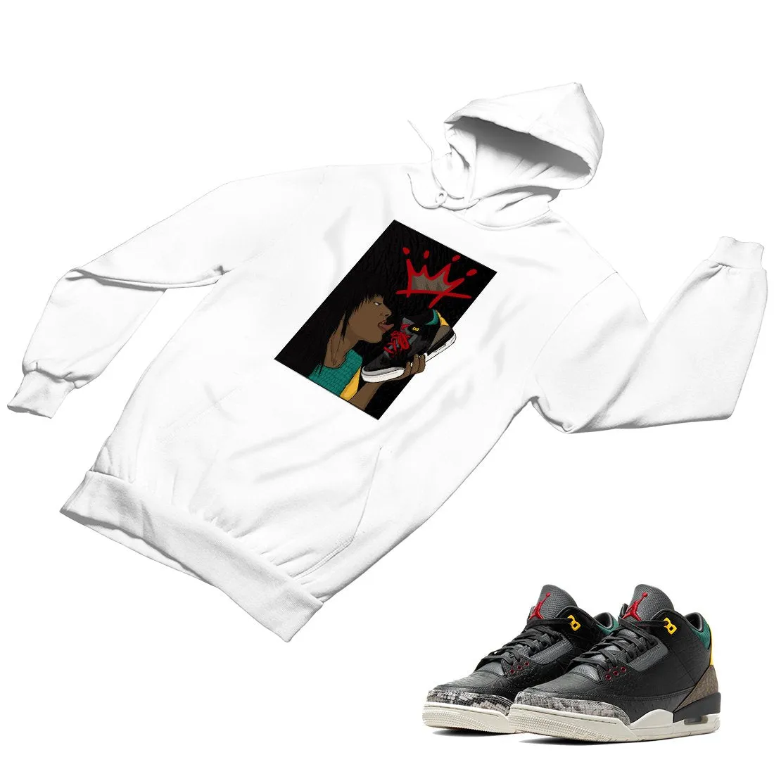 Jordan 3 Animal Matching Custom Designed Hoodies JD 3-11-11